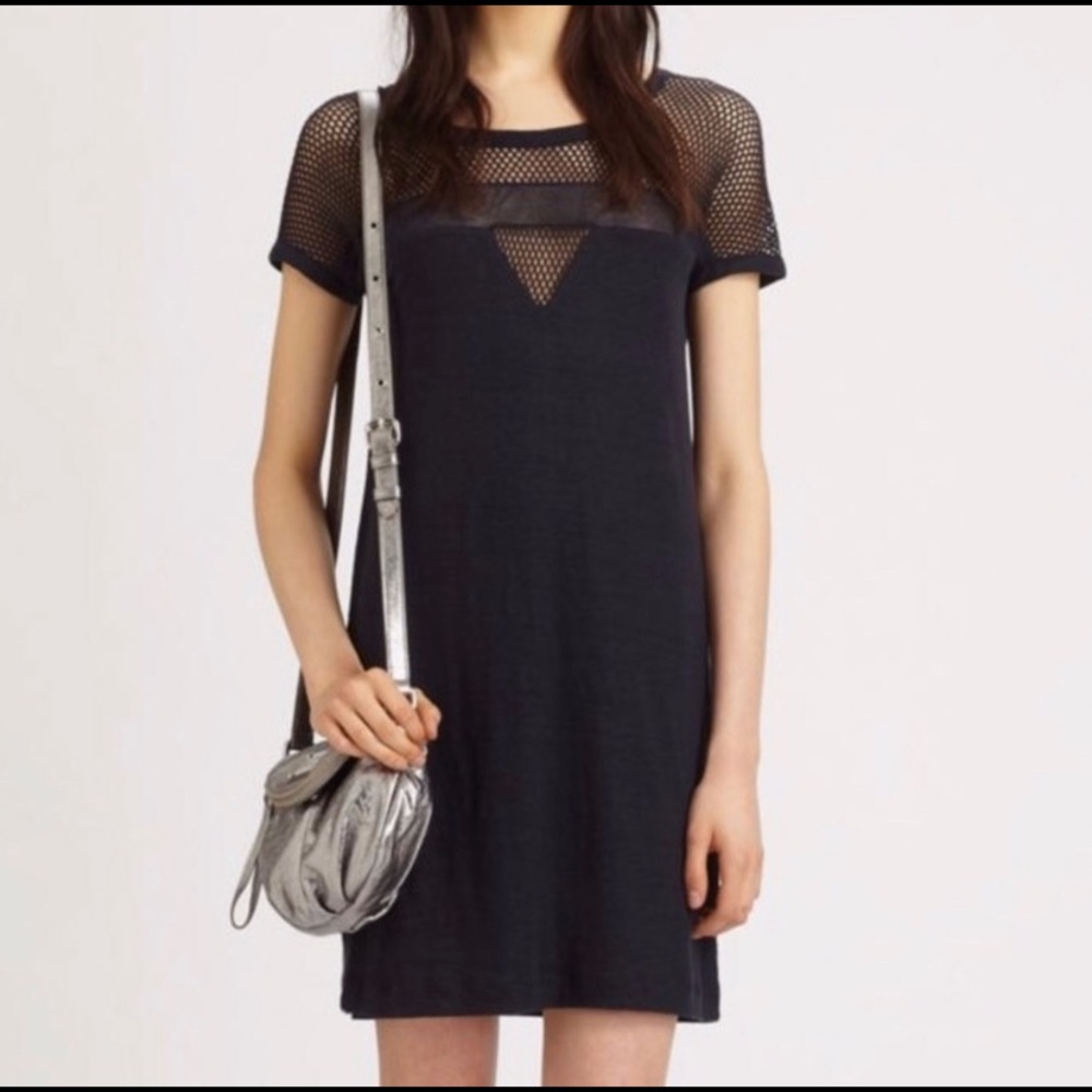 MARC BY MARC JACOBS White Loose Fit Short Sleeves Slip on Dress Size XS…